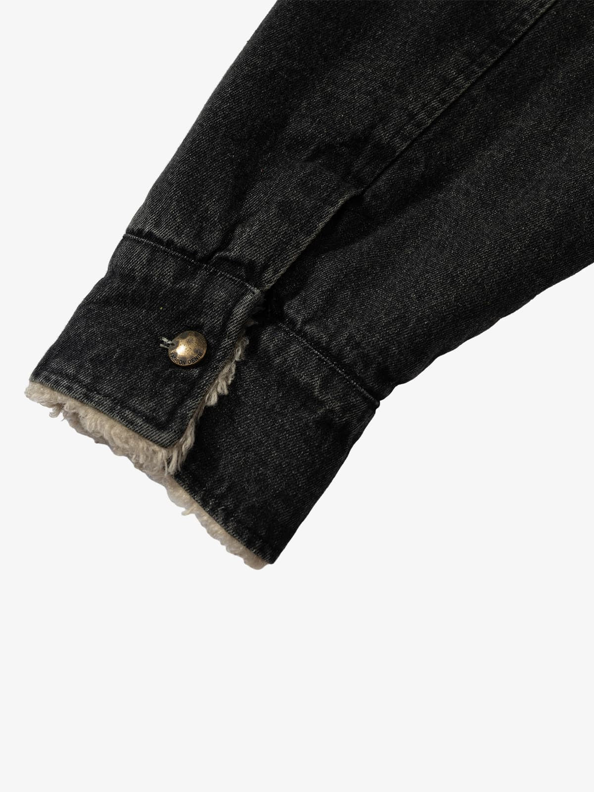 Winter-Ready Corduroy Jacket with Faux Fur Trim for Men 