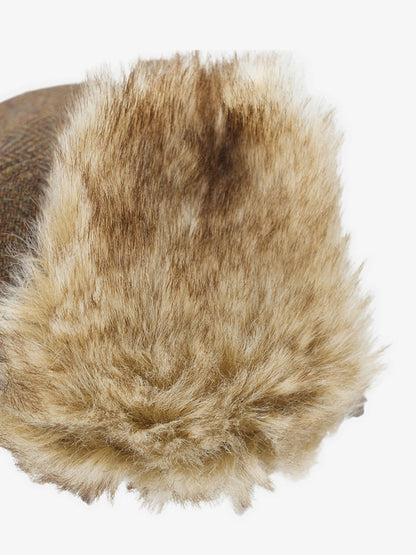 Winter Warmth Aviator Hat with Embroidered Design 