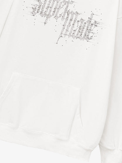 THE SUPERMADE Three-color Imitation Diamond Effect LOGO Graphic Tee with Washing pocket design Design 