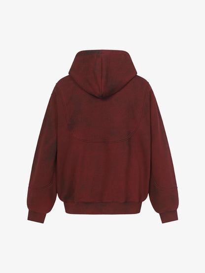 Stylish Black Hooded Jacket with Zippered Pockets and Faux Fur Lining for Ultimate Comfort 