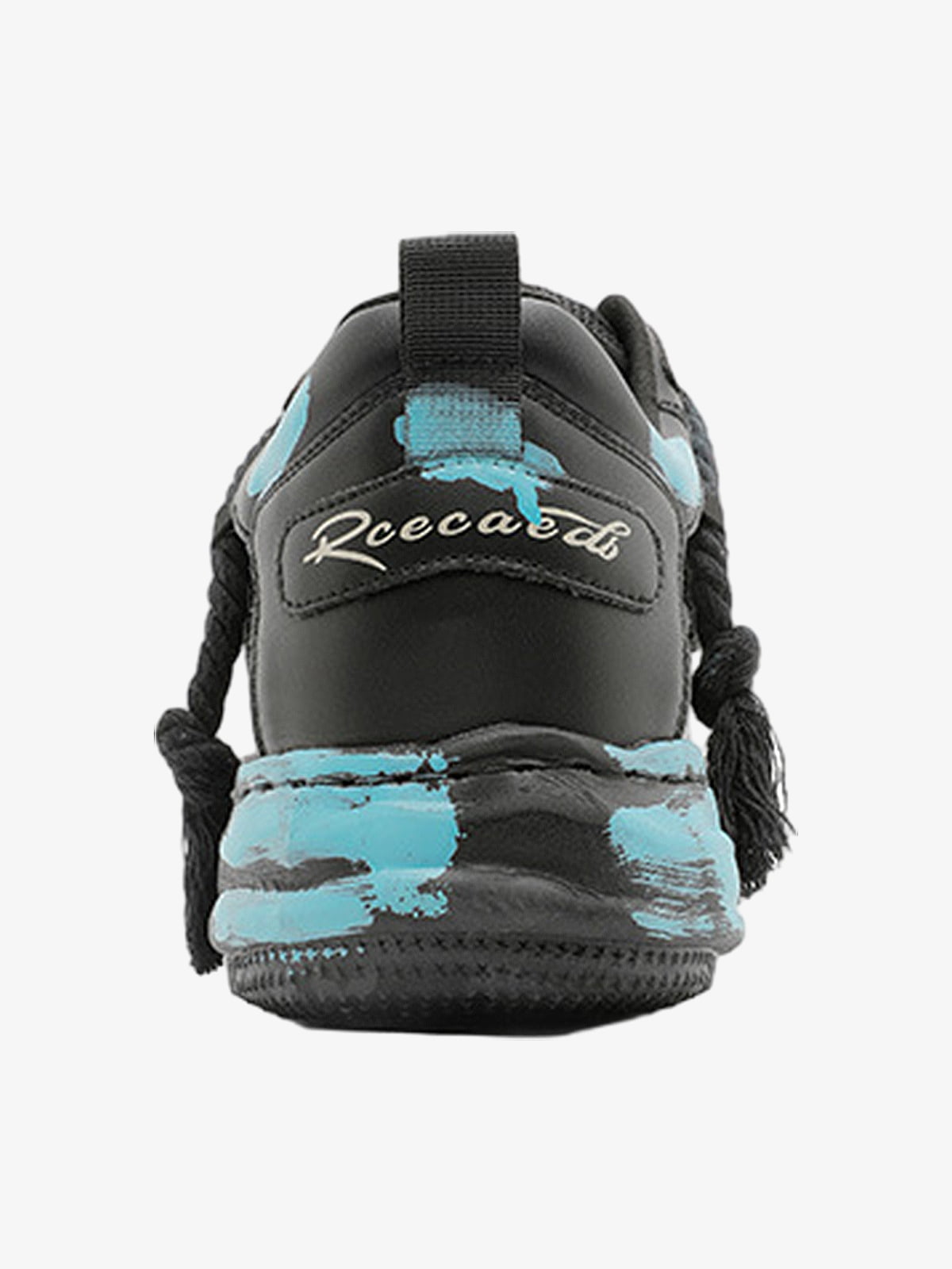 Trendy High-Top Sneakers with Unique Splash Design for Casual Wear 