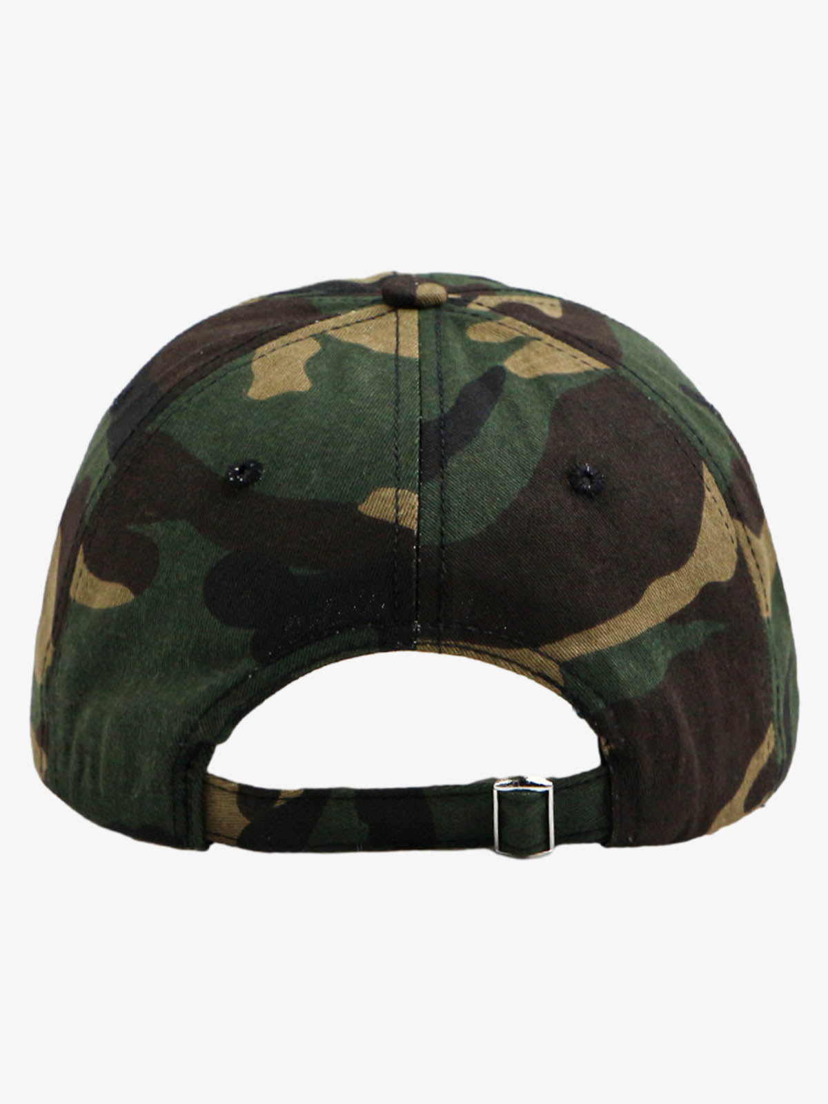 Cotton Blend Pink Camouflage Baseball Cap with "God's Favorite" Embroidery 