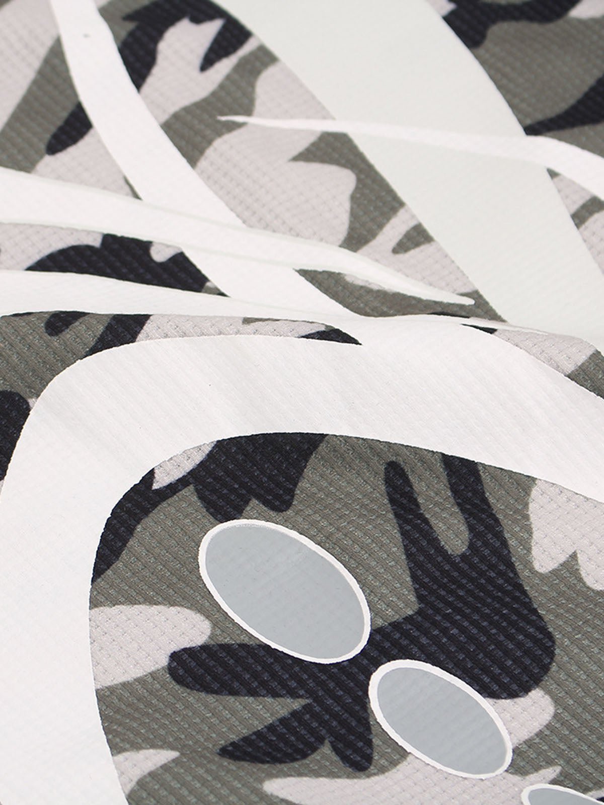 Thesupermade Camouflage Skull Print Long-sleeved T-shirt 