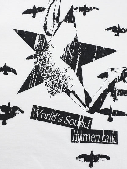 Trendy Graphic Long Sleeve T-Shirt for Men - Perfect for Casual and Festive Wear 