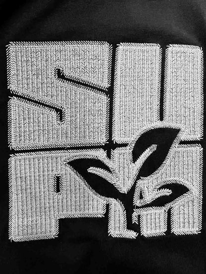 Floral Graphic Print T-Shirt - 2473 