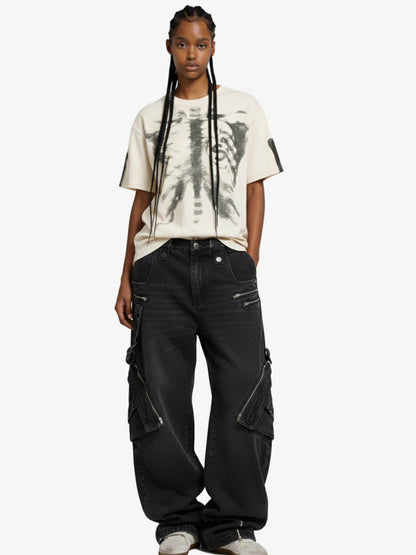 X-Ray Skeleton Graphic T-Shirt