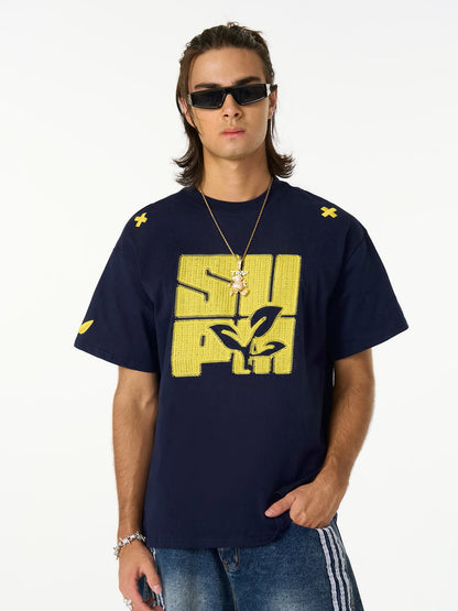 Floral Graphic Print T-Shirt 