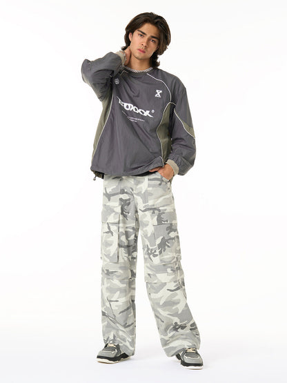 Camouflage Multi Pocket Cargo Pants - 2289 
