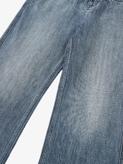 High-Waisted Wide-Leg Jeans for Women - Stylish and Comfortable Denim Trousers 