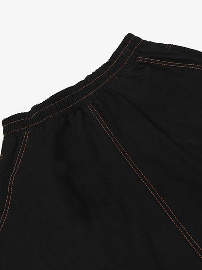 Retro leopard print logo letter wide-leg casual pants?