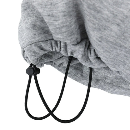 3D Bubble Curve Padded Zip Vest 