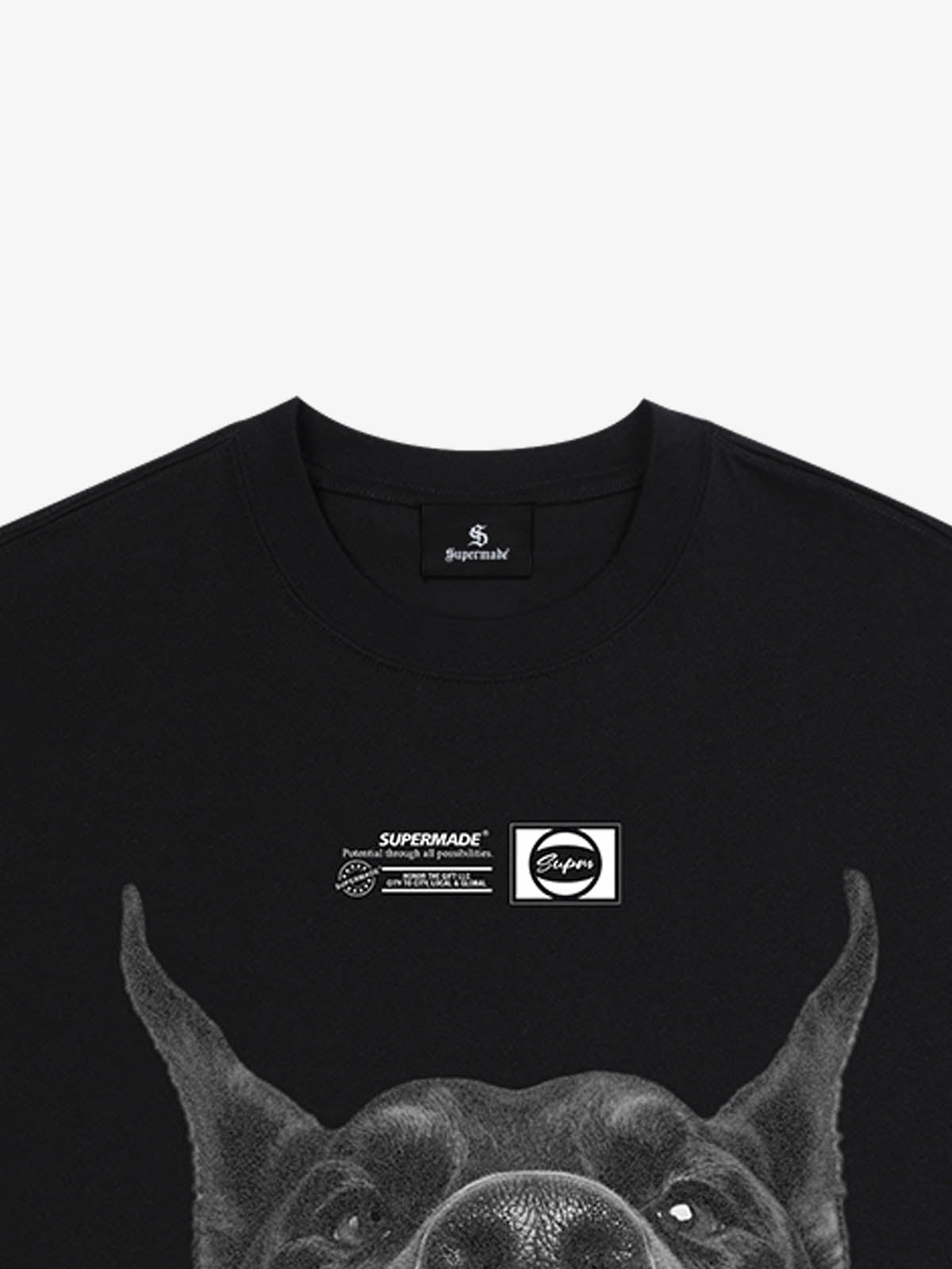 Snake and Sword Graphic T-Shirt with Bold Statement Design 