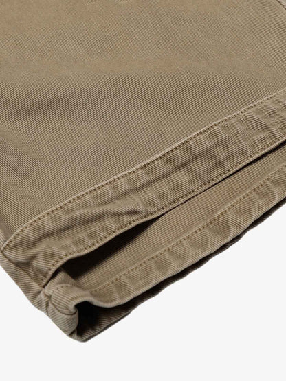 Olive Green Wide-Leg Cargo Pants with High Waist and Multiple Pockets 