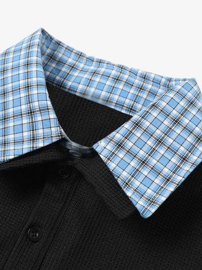 Stylish Short-Sleeve Polo Shirt with Unique Embroidered Logo for Men 