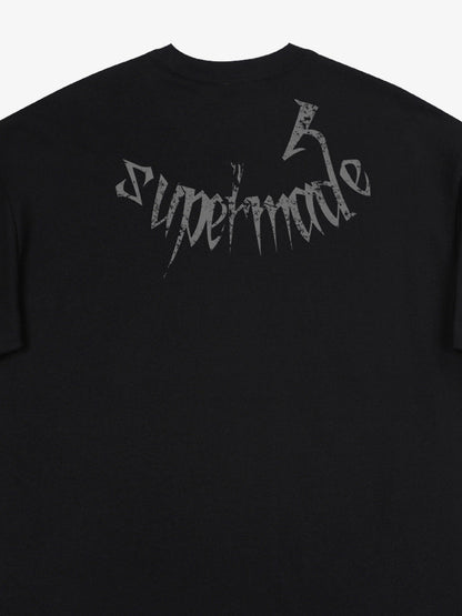 THE SUPERMADE TRENDY STREET OLD-FASHIONER SKULL PRINT T-SHIRT 