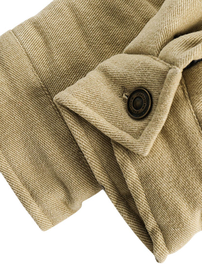 Embroidery Patchwork Print Stand Collar Quilted Barn Jacket 