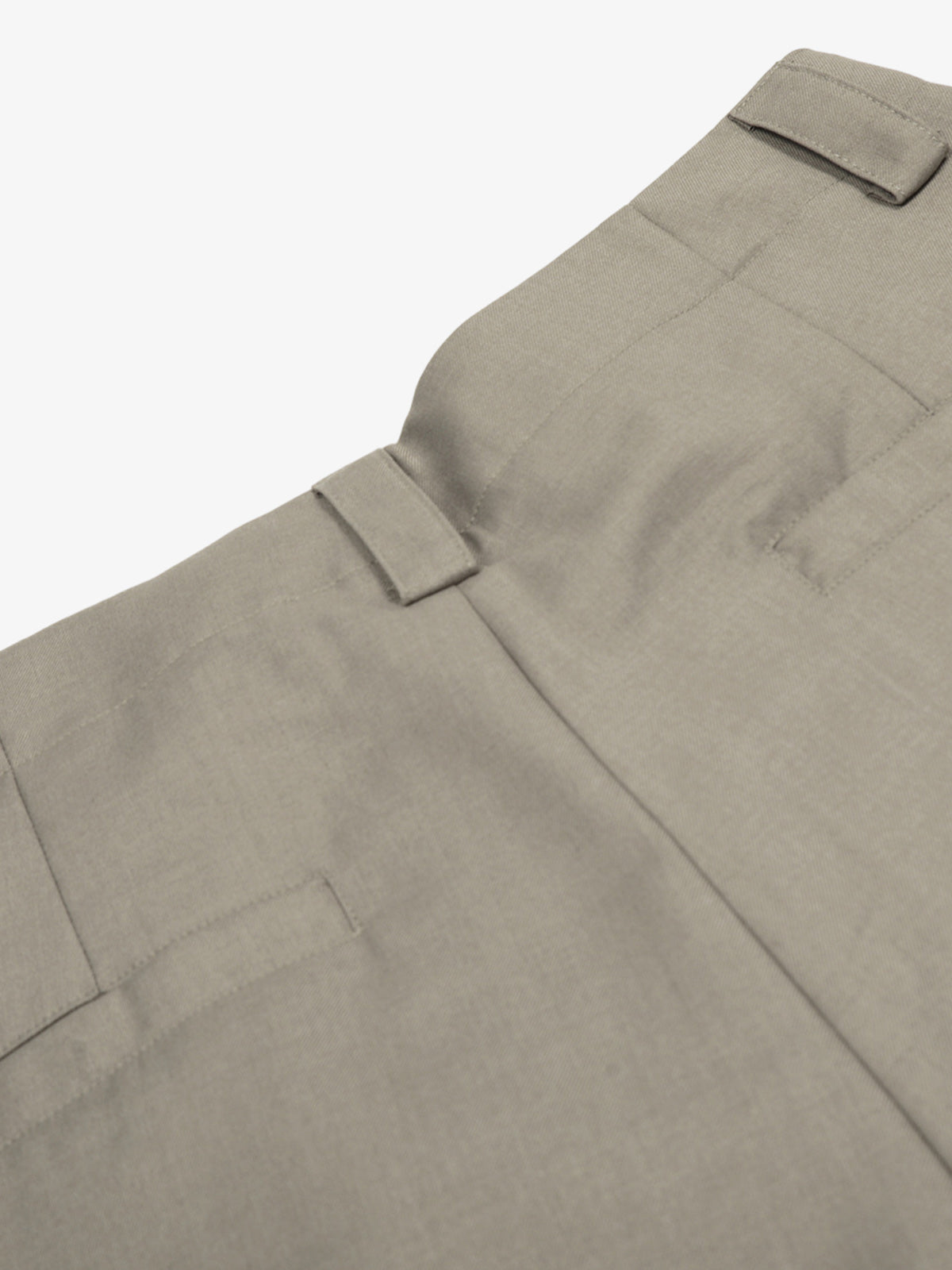 Deconstructed Pleated Pendant Casual Jorts 