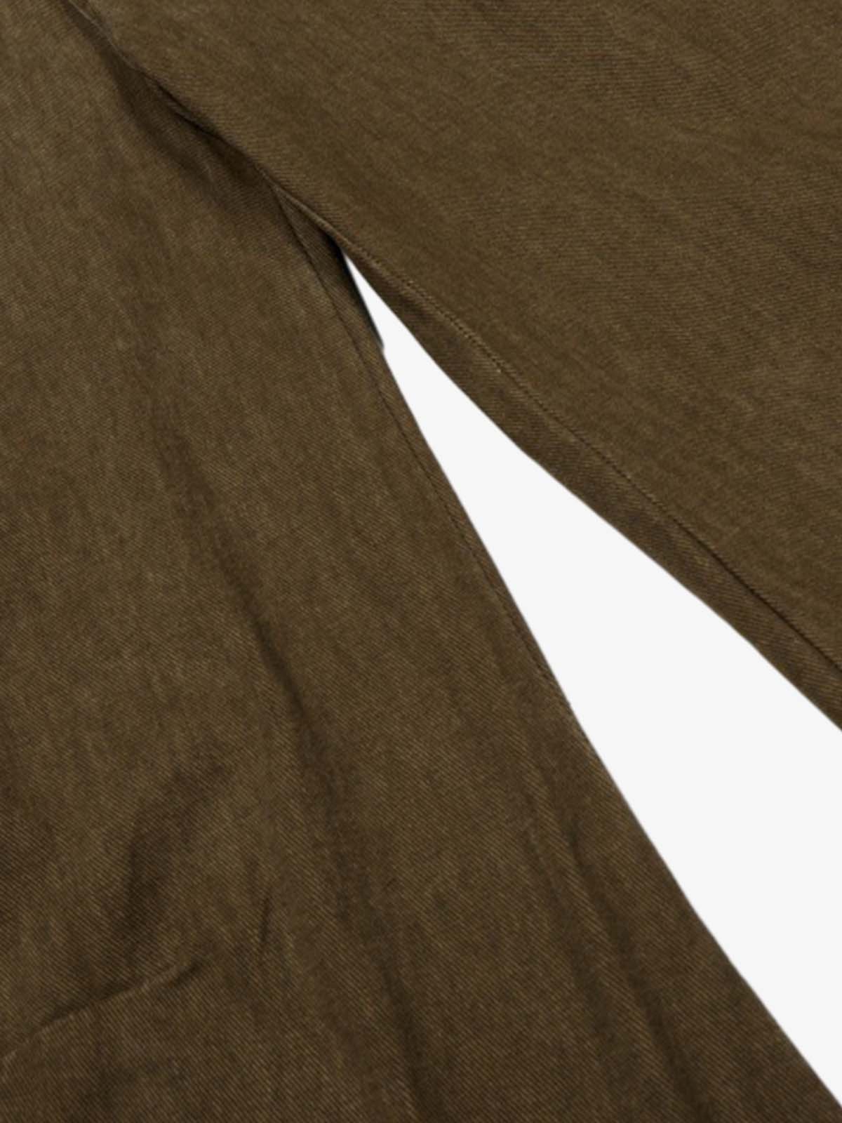 Washed Panel Cut Wide Leg Denim Jeans