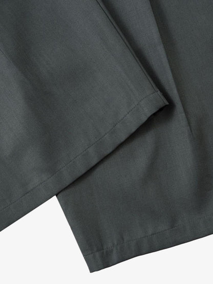 Thesupermade Double-Button Design Pleated Suit Casual Pants 