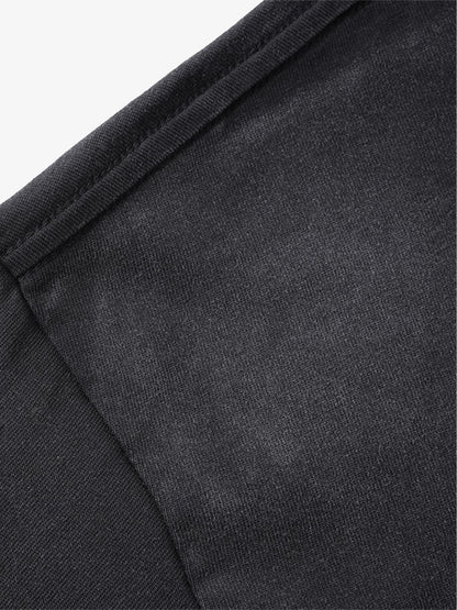 Cotton Long Sleeve Graphic Tee with Distressed 07 Print and NYC Sleeve Detail 