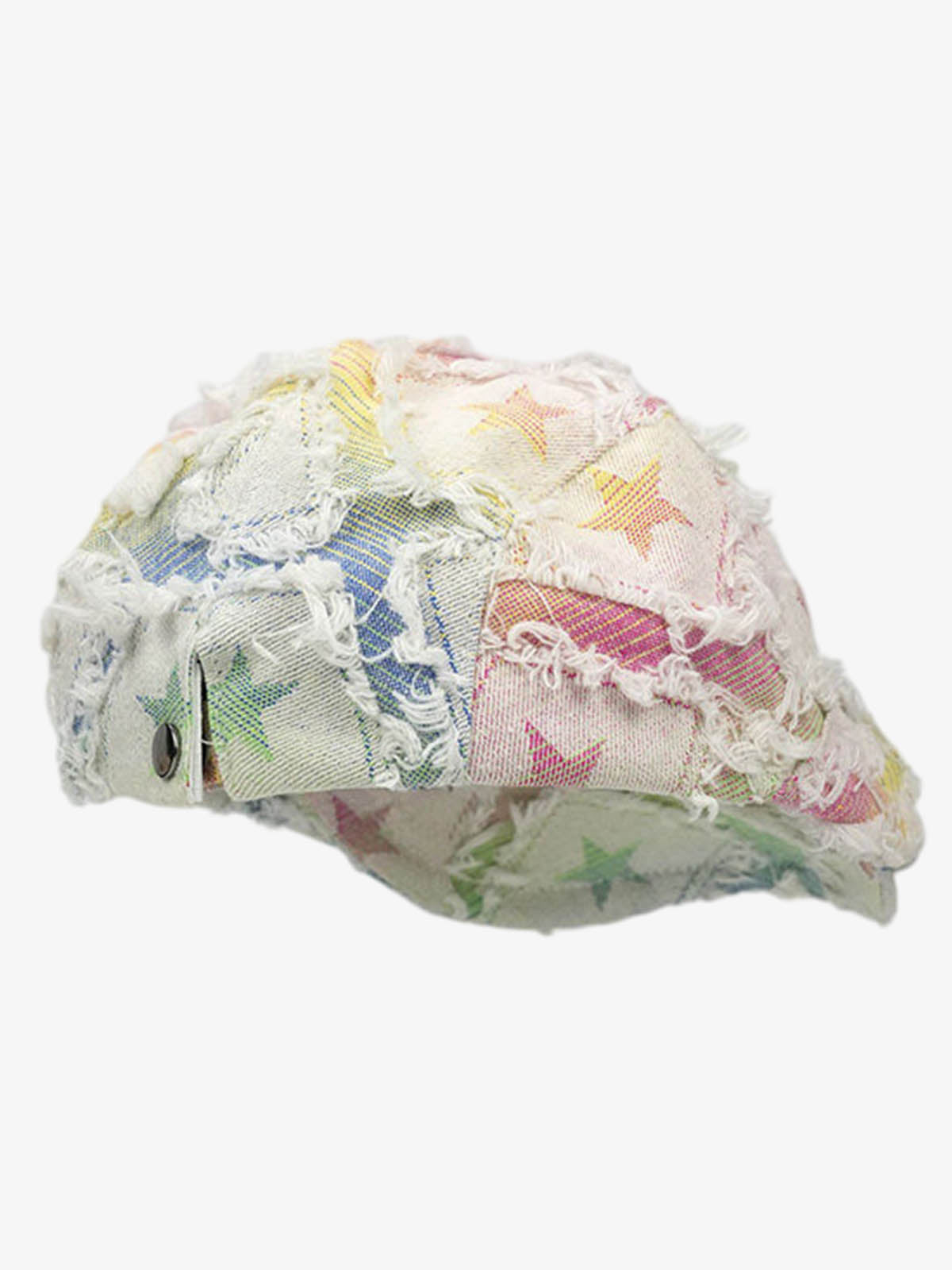 Cotton Rainbow Star Print Fringed Blanket - Soft Lightweight Throw for Cozy Home Decor?