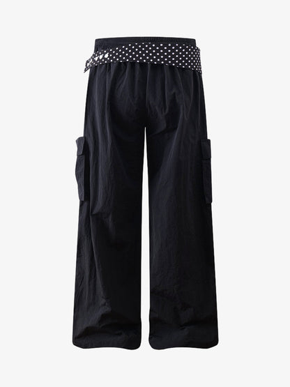 Thesupermade Street Detachable Multi-pocket Work Pants 