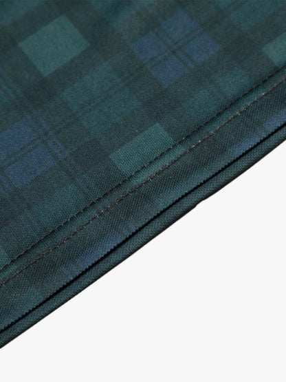 Polyester Long Sleeve Plaid Football Jersey with V-Neck and Team Logo Design?