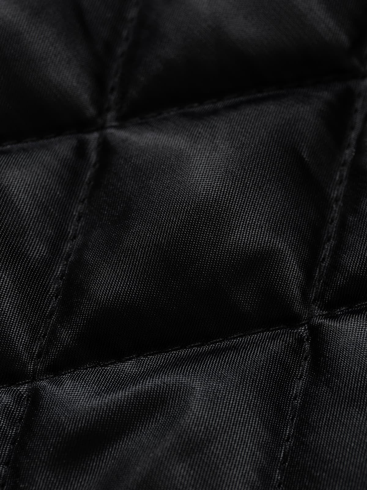 Winter-Ready Corduroy Jacket with Faux Fur Trim for Men 