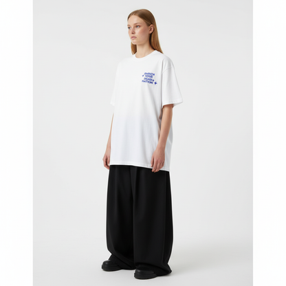 Thesupermade Letter Print Virtual T-Shirt - 2025