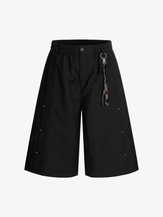 Deconstructed Drop-effect Casual Jort 