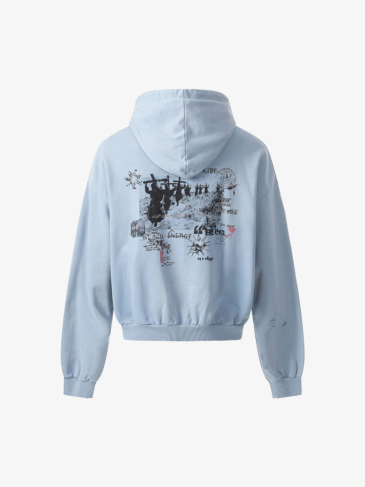 Distressed Plaid Cotton Flannel Shirt for Men with Two Chest Pockets and Ripped Design?