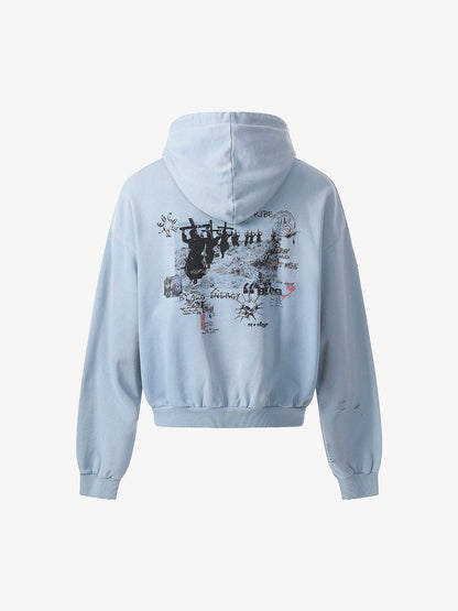 Distressed Plaid Cotton Flannel Shirt for Men with Two Chest Pockets and Ripped Design?