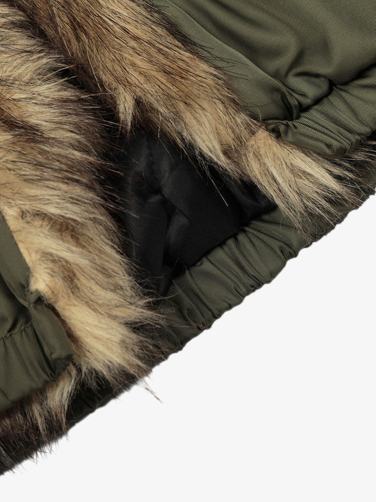 Winter Warmth Faux Fur Trimmed Bomber Jacket for Women 