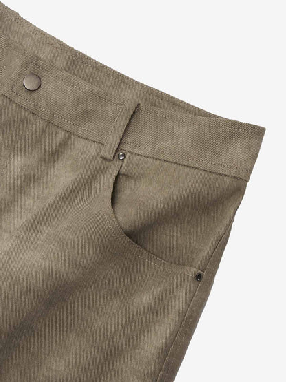 Original Large Cross Angel Print Distressed Jeans 