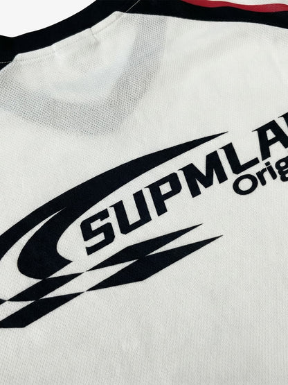 Polyester Cat Print Sports Jersey with V-Neck and Full Sublimation Design 