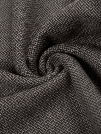 Casual Pleated Drape Stretch Barrel Pants