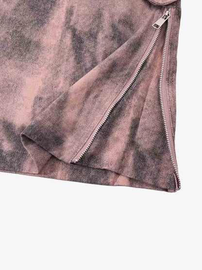 Smoky Dyed Multi-Pocket Tactical Strap Cargo Jeans