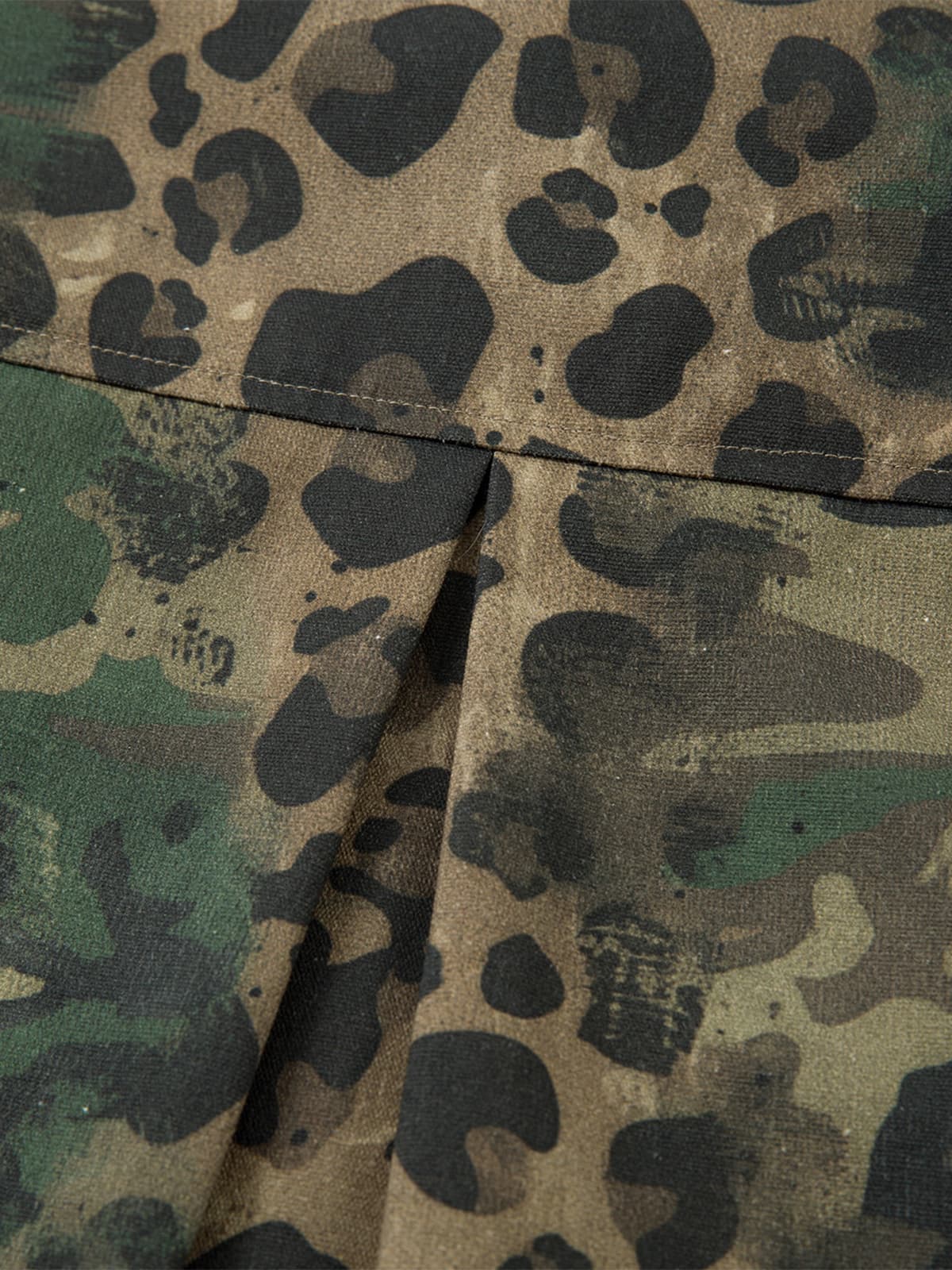 Cotton Camouflage Print Long Sleeve Shirt for Men - Casual Outdoor Style?