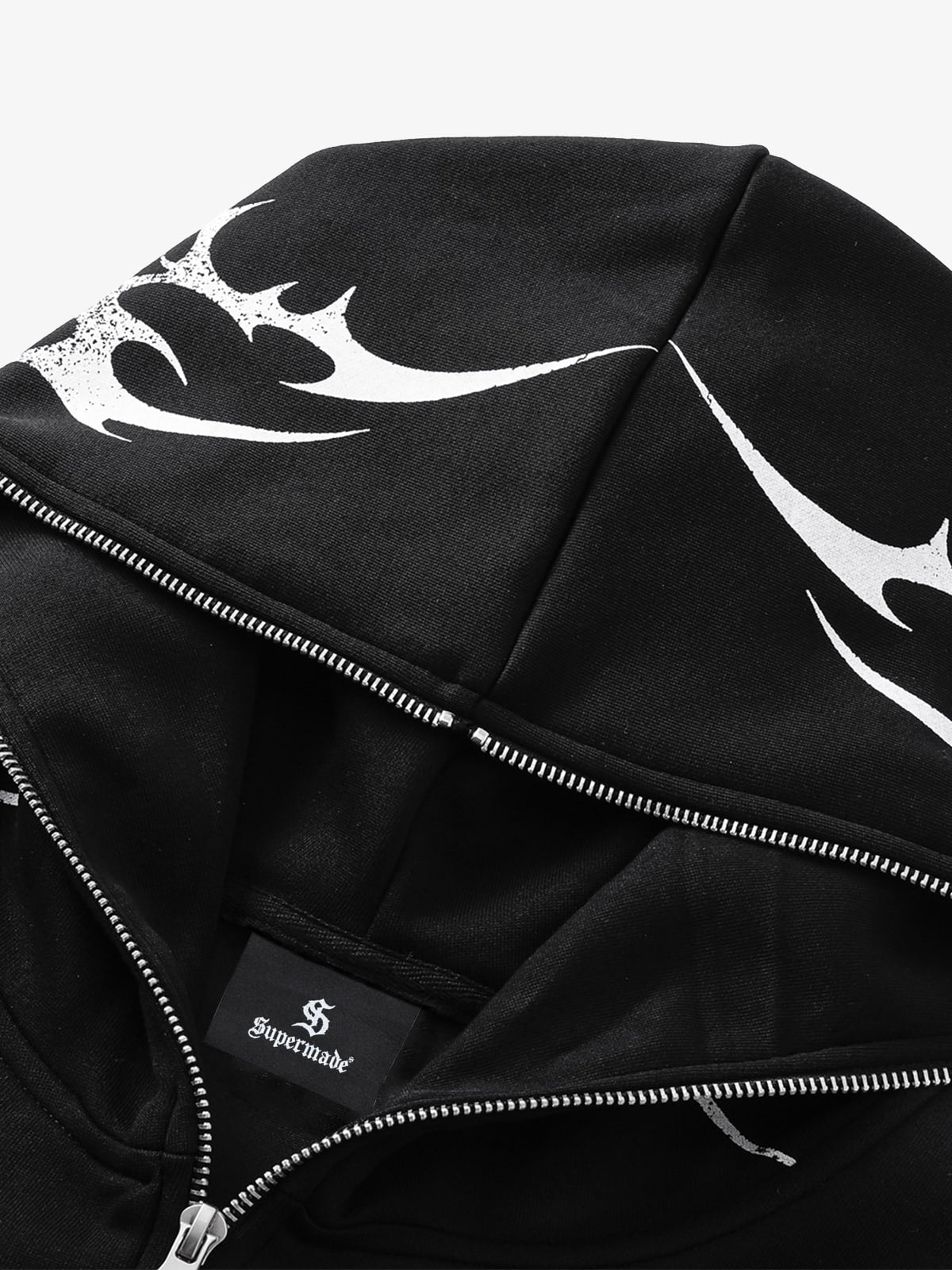 Skull Pattern Knit Sweater for Bold Fashion Statements 