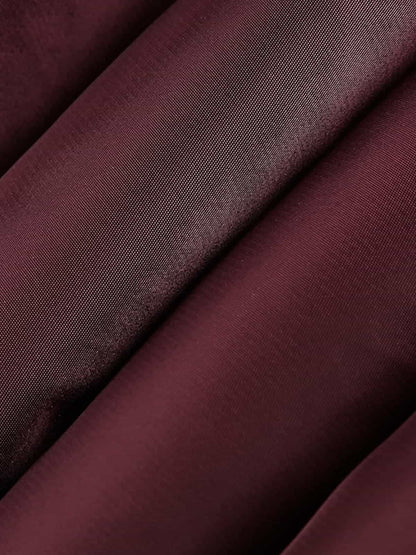 Stylish Maroon Bomber Jacket with Detachable Hood for Winter Wear 