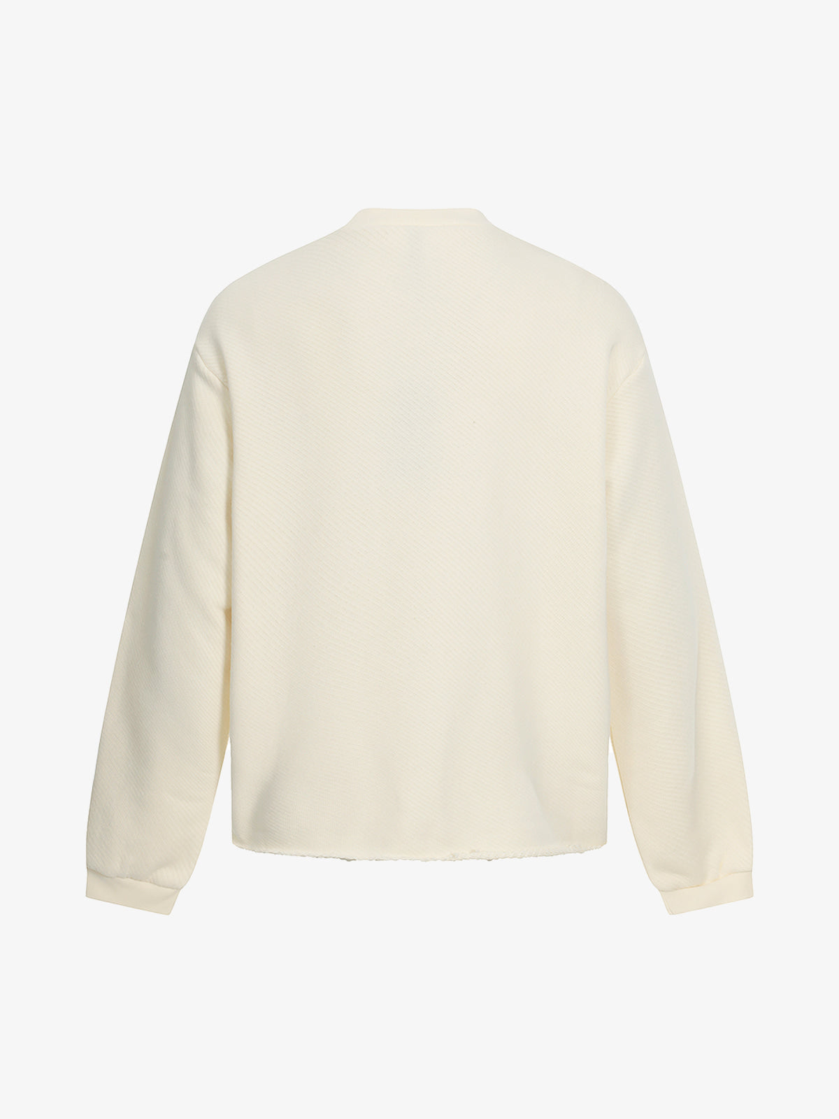 Cotton Blend Long Sleeve Star Print Crewneck Sweater for Women 