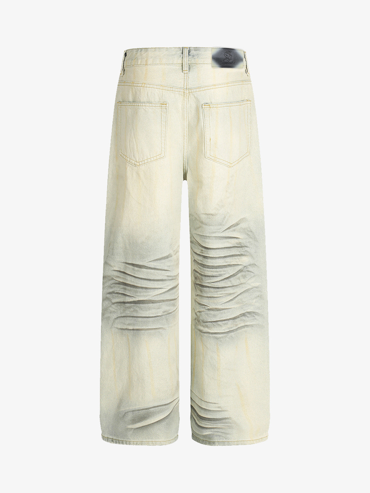 Distressed Wide-Leg Jeans for Women - Fashionable and Comfortable Denim Trousers 