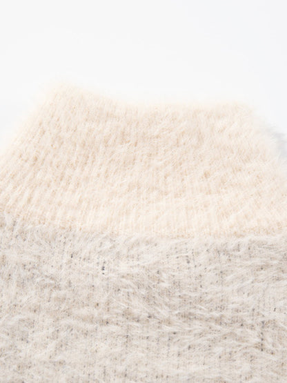 Cozy Pink Patterned Sweater for Women - Perfect for Casual and Festive Occasions 