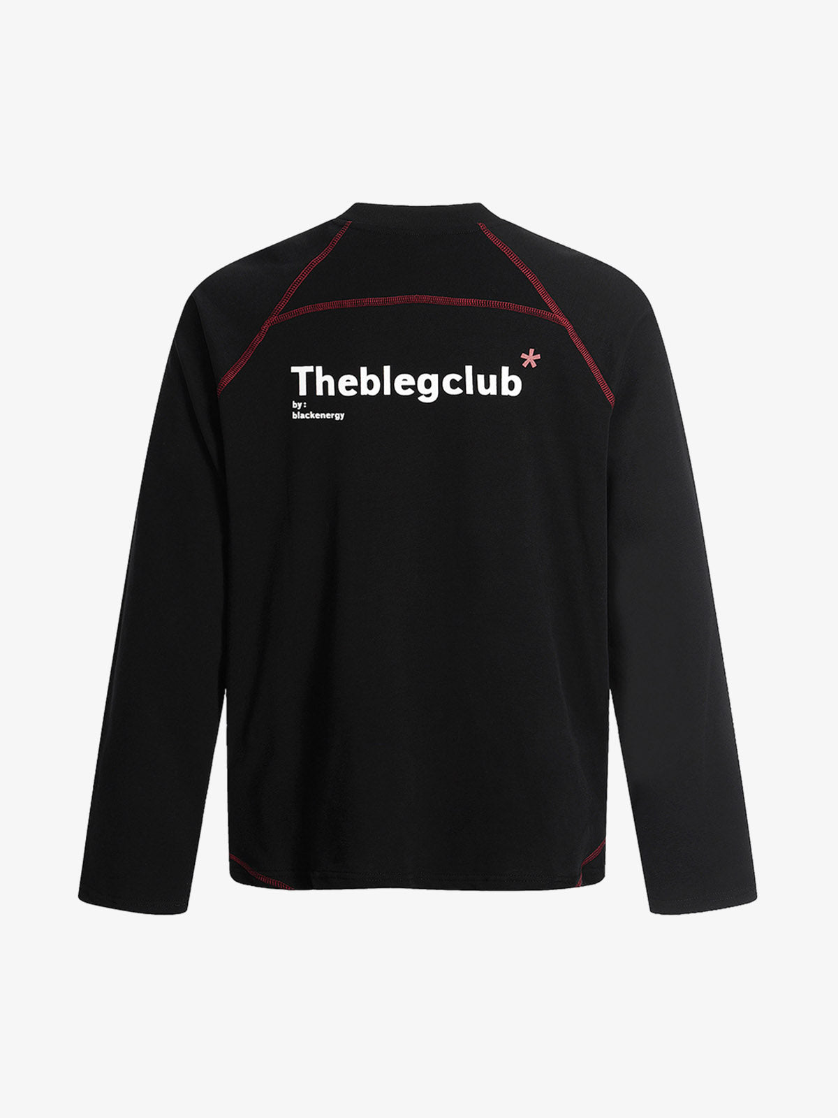 Deconstructed Contrast Line Waistcoat Long Sleeve T-shirt 