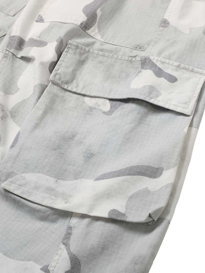 Camouflage Multi-Pocket Cargo Shorts 