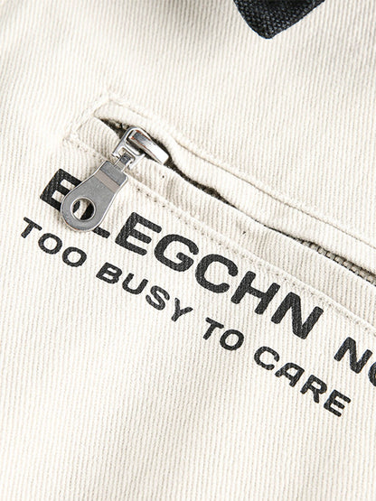 Street Washed Distressed Detroit Jacket 