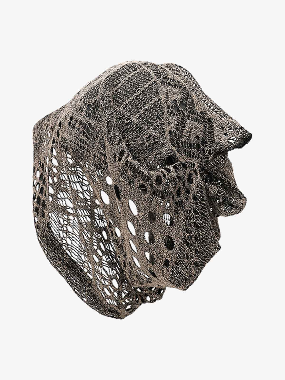 Retro Mesh Hollow Breathable Pile Hat 
