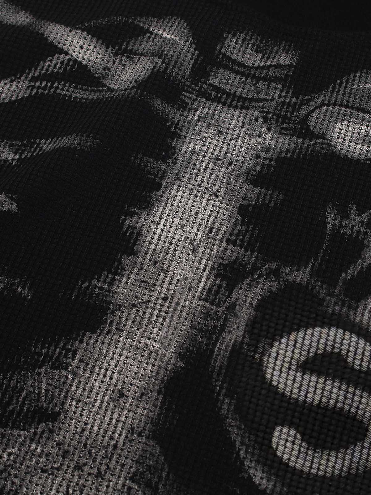 Skeleton Print Long Sleeve T-Shirt - Bold and Edgy Design for Men 