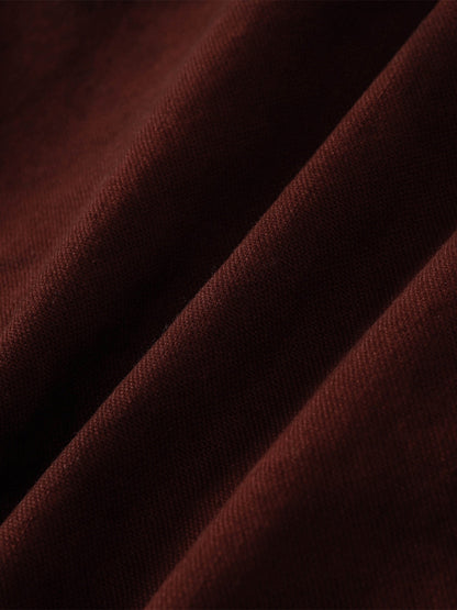 Thesupermade Washed Distressed Fur Hooded Jacket 