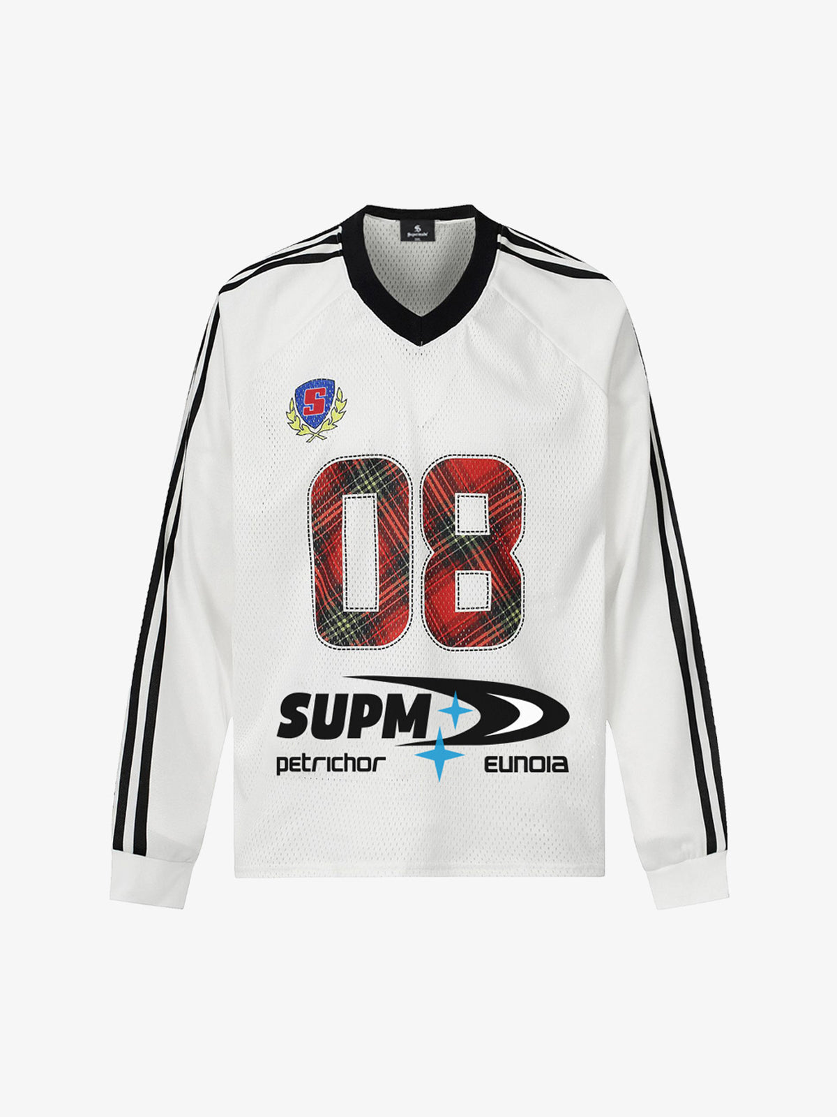 Sporty Long Sleeve Jersey with Bold Number Design for Active Enthusiasts 